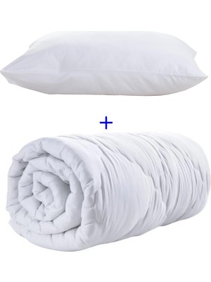 Noira | Tek Kişilik Silikon Yorgan Seti 1 Yastık