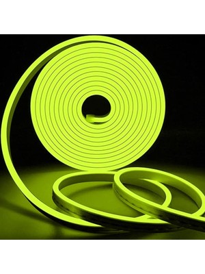 12V Esnek Neon LED Şerit Aydınlatma, 5 Metre Neon Işık Için