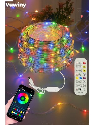 Sese ve Kumandaya Duyarlı 10M Adreslenebilir Rgb USB LED Aydınlatma