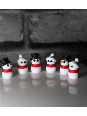 Printech3d Mini Frosty | Küçük Kardan Adam Figürü (5 Cm) (5 Adet)