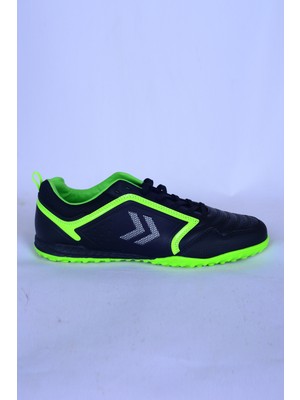 Hummel 900580-2001 Nico Bağcıklı Halı Saha Ortapedik Taban Siyah Erkek Spor Ayakkabı