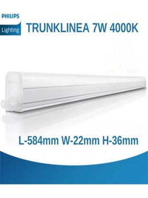 7W Tezgah Altı Aydınlatma, 4000K Gün Işığı, Yüksek Kalite ve Parlaklık