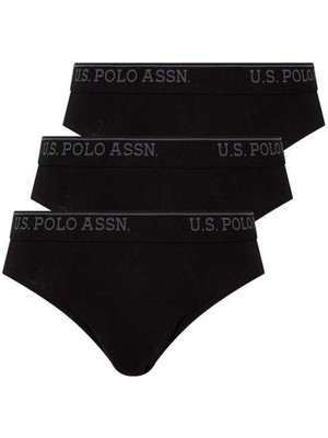 U.S. Polo Assn. 3 Adet Pamuklu Erkek Slip Külot