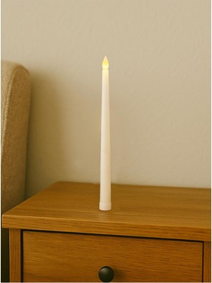 Şamdan Mum 27CM, Şık ve Modern Dekoratif Aksesuar, Zarif Ev Süs