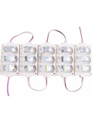 Geniş Yan Açılı Rgb LED Işık Seti 12V 3W, 5'li Paket