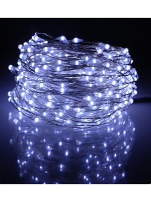 5 Metre Beyaz USB Peri LED Işık Seti, Şık ve Enerji Tasarruflu Dekorasyon