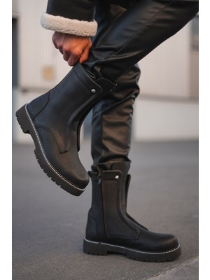 Starseven CH027 - Cst Quebec Erkek Bot Siyah