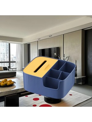 Feyza Design Çok Bölmeli Makyaj ve Kozmetik Düzenleyici, Banyo ve Masa Saklama Kutusu