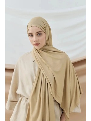 Aminenesil Modakaşmir Keten Renk Penye Şal
