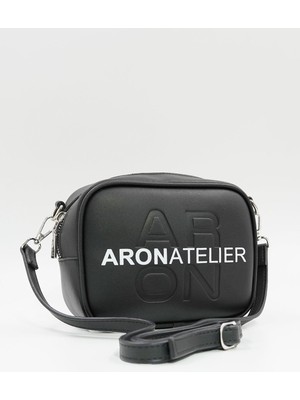 Hüvendo Küçük Boy  Crossbody Çapraz Askılı Kadın Omuz Çantası Siyah