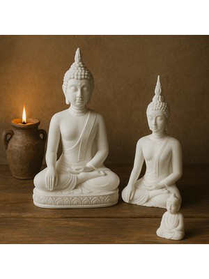 Üçlü Buda Meditasyon Seti