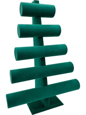 Feyza Design Yeşil Beşli Bileklik ve Saat Standı, Şık ve Kullanışlı Tasarım