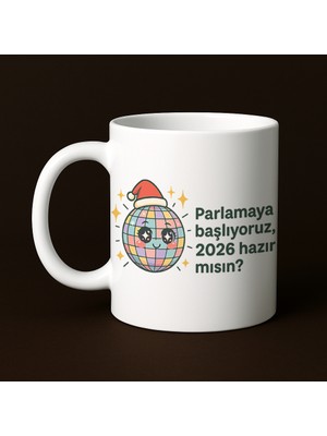 HanBazari Baskılı Kupa - "Parlamaya başlıyoruz, 2026 hazır mısın?" - Hediyelik