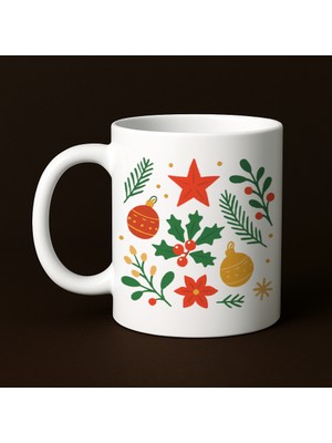 HanBazari Baskılı Kupa - Yılbaşı İkonları - Hediyelik