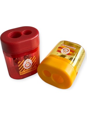 Polin Galatasaray Lisanslı Çift Bıçaklı Oval Kalemtraş Seti