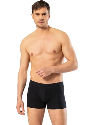 Cacharel Likralı Erkek Boxer, %95 Pamuk %5 Likra, Bel Bantlı