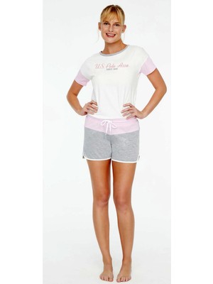 U.S. Polo Assn. Kadın T-Shirt Şort Takım