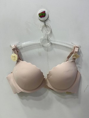 Belvü Kadın Push Up Lazer Kesim El Destekli Açık Vizon Sütyen