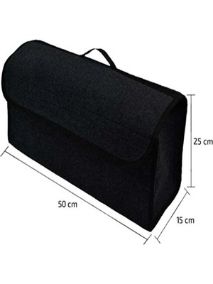 Mc.Pierobaby Bagaj Düzenleyici Çanta Organizer Toparlayıcı Keçe Bagaj Çantası Siyah