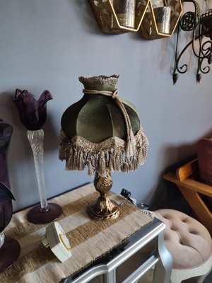 Feyza Design Püsküllü Şık Abajur, Modern Dekorasyon Için Uygun Aydınlatma Seçeneği