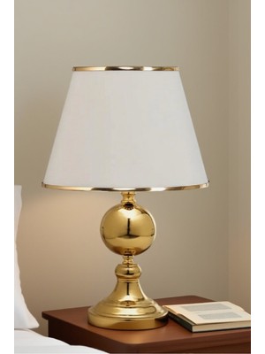 Feyza Design Şık Masa Aydınlatma Abajuru, Gece Lambası, Modern Tasarım