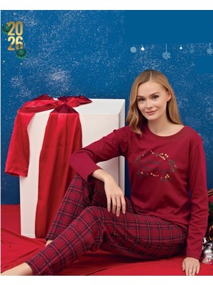 Seaes Oversleep Kadın Kışlık Pijama Takımı