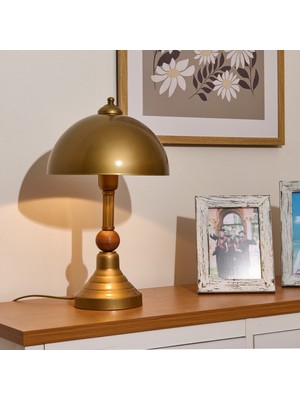 Feyza Design Şık Eskitme Tarzında Modern Abajur, Oturma Odası ve Yatak Odası Için