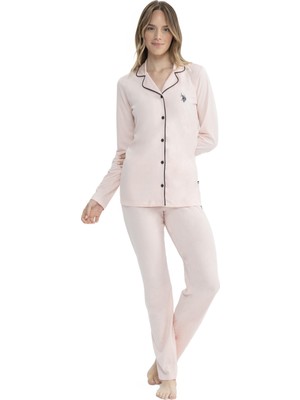 U.s Polo Assn. Kadın Pijama Takım, Kutulu  Pijama Takım, %50 Pamuk %50 Modal