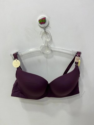 Belvü Kadın Dolgulu Mikro Destekli Mor Sütyen