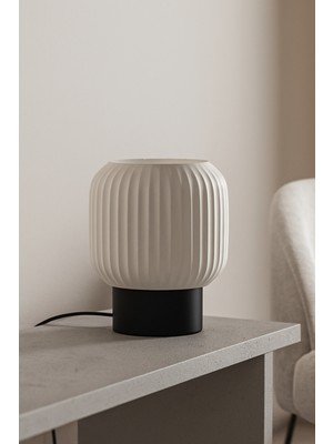 Feyza Design Şık Dekoratif Abajur, Masa Lambası, Yatak Odası, Salon ve Ofis Aydınlatması