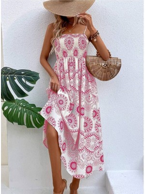 Livizmir Moda Dijital Baskılı Elbise