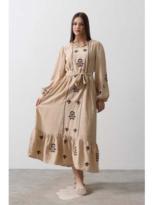 Livizmir Moda Elbise - Taş