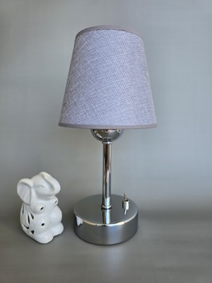 Feyza Design Portatif ve Kablosuz Gece Lambası, Şık Masa Abajuru, Hafif ve Kullanışlı