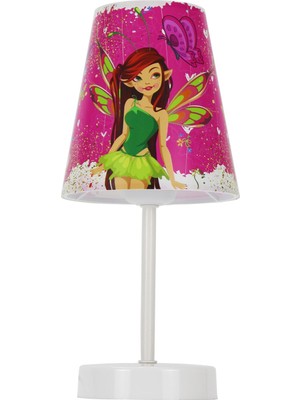 Feyza Design Rüya Gibi Çocuk Odası Abajur, Komodin Üzeri Aydınlatma, Şık ve Renkli