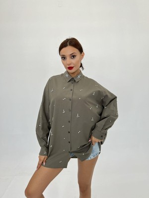 Livizmir Moda 6792 Gömlek-Haki