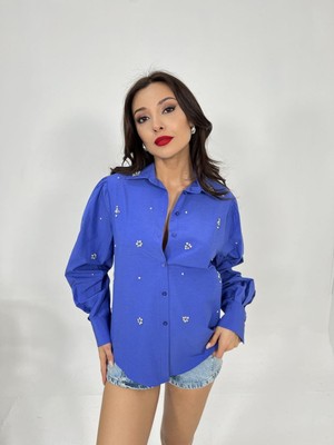 Livizmir Moda 6871 Gömlek-Mor