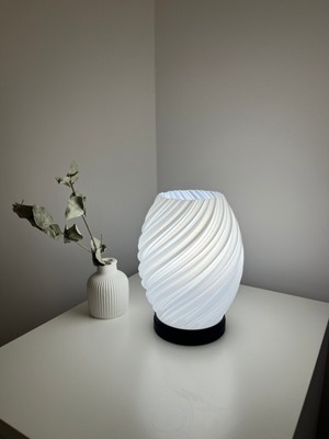 Feyza Design Şık Dekoratif Abajur, Masa Lambası, Yatak Odası ve Salon Aydınlatması