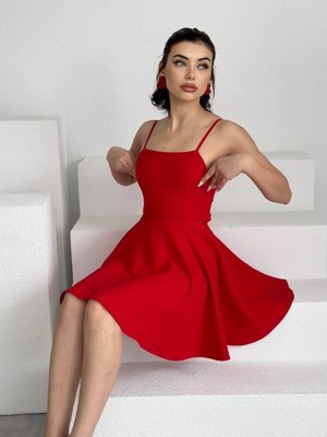 Livizmir Moda Pole Ip Askılı Elbise