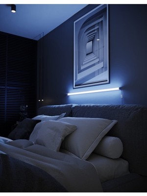 Feyza Design Renkli Uzaktan Kumandalı LED Abajur ve Aplik Gece Lambası