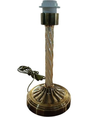 Feyza Design Cam ve Metal Abajur Altlık, Şık ve Dayanıklı Tasarım