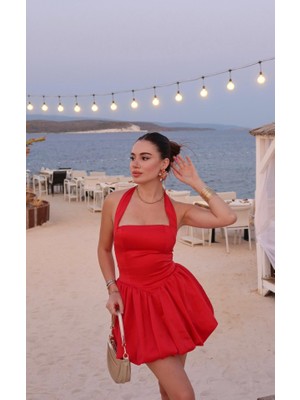 Livizmir Moda Slim Mini Elbise