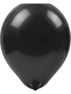 AmbalajSende Metalik Siyah Balon 12'' - 100ADET