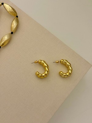 Youes Jewelry Kadın Gold Küpe