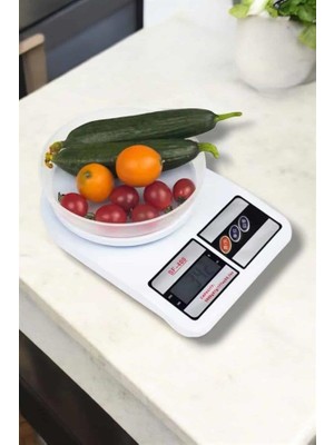 Tbl Dekor Net LCD Ekran ve Otomatik Kapanma Özelliği ile Uzun Ömürlü Dijital Mutfak Tartısı