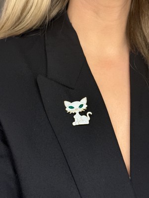 Youes Jewelry Çelik Broş Kadın Erkek Unisex