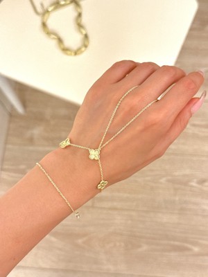 Youes Jewelry 14K Renk Çelik Şahmeran Gold Kadın Şahmeran