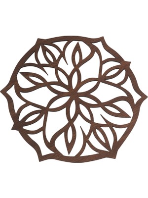 Ahşap Yaşam Çiçeği Duvar Dekoratif