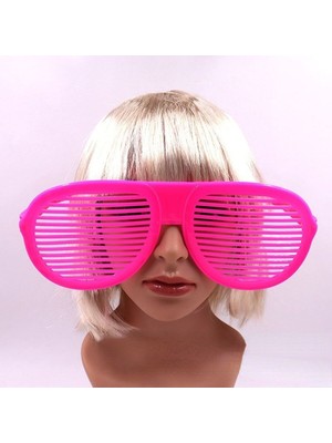 Feyza Design Renkli ve Şık Mega Boy Panjur Gözlük, Tarzınızı Tamamlar