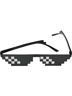 Feyza Design Eğlenceli Parti Gözlüğü, Gülümseten Thug Life Tasarımı