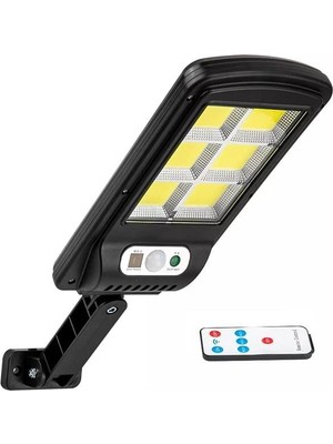 Starseven W756-6 Hareket Sensörlü 3 Modlu Uzaktan Kumandalı 6 Cob Ledli Solar Lamba